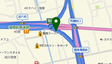 [EV]D'STATION39福重店 (平面P)の地図画像