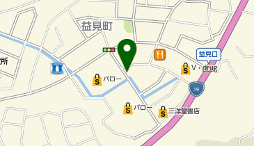 [EV](株)バロー スーパーマーケット バロー瑞浪中央店の地図画像