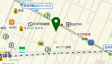 [EV]トヨタモビリティ東京(株) 吉祥寺店 (東京トヨペット)の地図画像