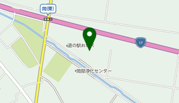 [EV]深谷市 道の駅 おかべの地図画像