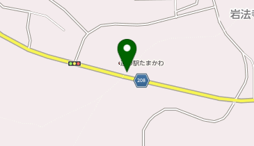 [EV]玉川村 道の駅 たまかわの地図画像