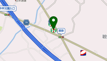 [EV]セブンイレブン信州鞍掛店の地図画像