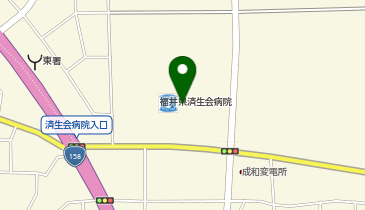 [EV]福井県済生会病院の地図画像