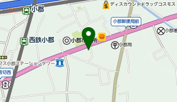 [EV]小郡市役所 南別館の地図画像