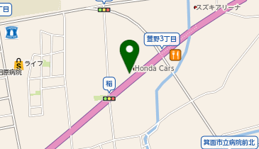 [EV](株)ホンダモビリティ近畿 Honda Cars大阪 箕面東店の地図画像