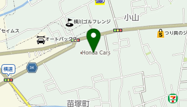[EV](株)ホンダモビリティ南関東 Honda Cars埼玉 草加店の地図画像