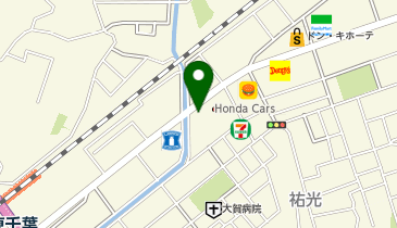 [EV](株)ホンダモビリティ南関東 Honda Cars千葉 高品店の地図画像