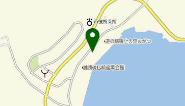 [EV]石巻市 道の駅 硯上の里 おがつの地図画像