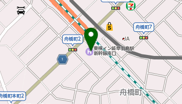 [EV](株)東横イン 東横INN岐阜羽島駅新幹線南口の地図画像