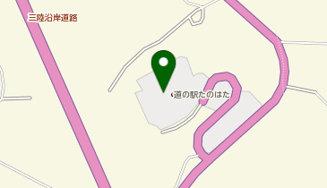 [EV]田野畑村 道の駅 たのはたの地図画像