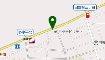 [EV]トヨタモビリティ東京(株) 日野多摩平店 (東京トヨペット)の地図画像