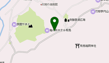 [EV]東急リゾーツ&ステイ(株) 東急ハーヴェストクラブ VIALA有馬六彩の地図画像