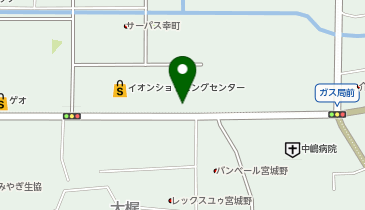 [EV](株)ホンダモビリティ東北 Honda Cars宮城中央 幸町店の地図画像