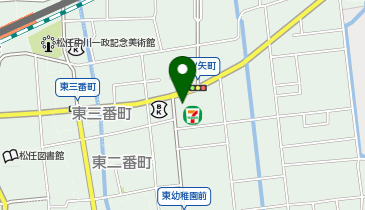 [EV]セブンイレブン白山八ツ矢町店の地図画像
