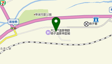 [EV]大江戸温泉物語ホテルズ&リゾーツ(株) 大江戸温泉物語 幸雲閣の地図画像