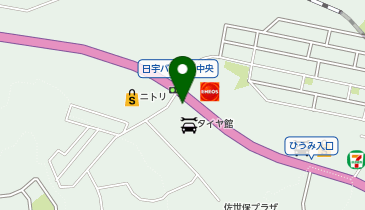 [EV](株)パワーエックス マツフジモータース佐世保支店 BMW / MINI 佐世保の地図画像
