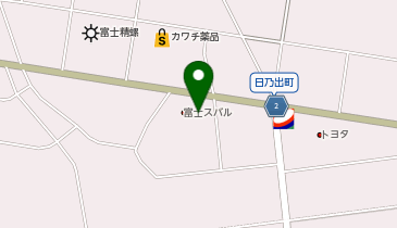 [EV]富士スバル(株) 伊勢崎日乃出店の地図画像
