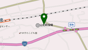 [EV]山北町役場の地図画像