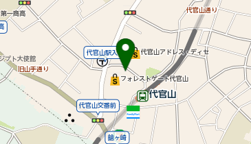 [EV]Forestgate Daikanyama (地下P)の地図画像