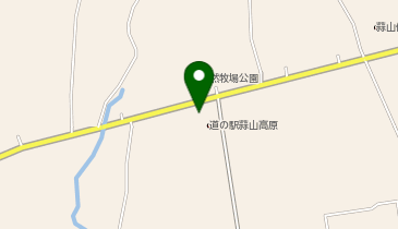 [EV]真庭市 道の駅 蒜山高原の地図画像