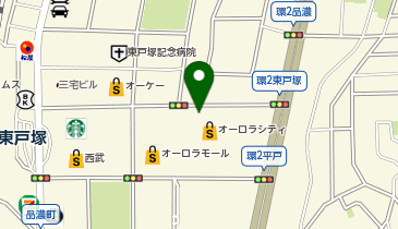 [EV]東戸塚オーロラシティ (P4・イオン棟)の地図画像