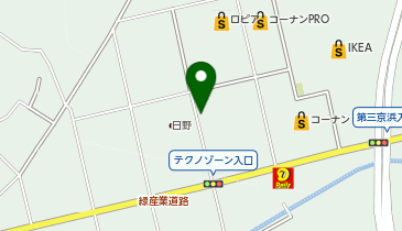 [EV]コーナン商事(株) コーナン港北インター店 (平面P)の地図画像