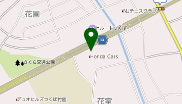 [EV](株)ホンダ茨城南 Honda Cars茨城南 つくば花室店の地図画像