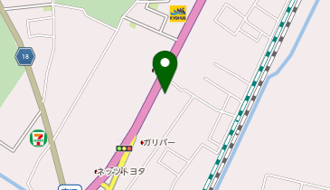 [EV]栃木ホンダ販売(株) Honda Cars栃木東 喜沢店の地図画像