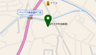 [EV]岩国市 中央図書館の地図画像