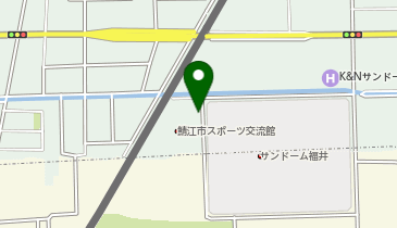 [EV]鯖江市・(社)鯖江市スポーツ協会 スポーツ交流館の地図画像