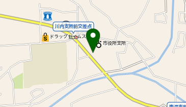 [EV]東温市 川内支所の地図画像