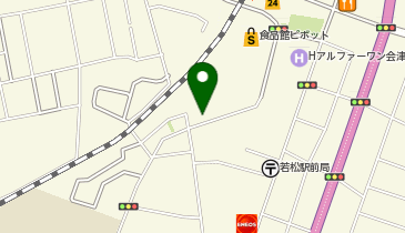 [EV]富士の湯の地図画像