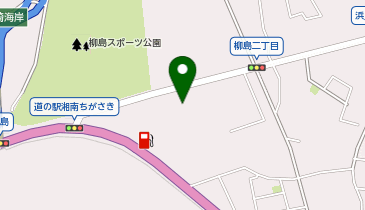 [EV]茅ヶ崎市 道の駅 湘南ちがさきの地図画像