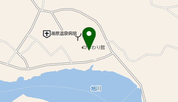 [EV]下湯原温泉 ひまわり館の地図画像