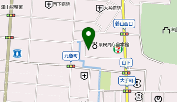 [EV]岡山県 美作県民局の地図画像