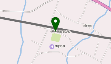 [EV](有)ちちぶ観光機構 道の駅 あらかわの地図画像