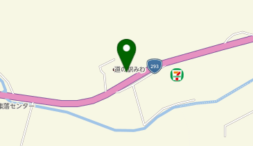 [EV]常陸大宮市 道の駅 みわの地図画像