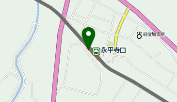 [EV]福井県・えちぜん鉄道(株) 永平寺口駅 (線路南側)の地図画像