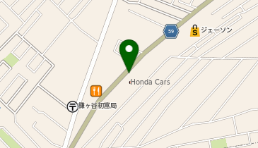 [EV](株)ホンダモビリティ南関東 Honda Cars千葉 東鎌ヶ谷店の地図画像