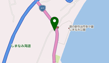 [EV]今治市 道の駅 多々羅しまなみ公園 (第2P)の地図画像