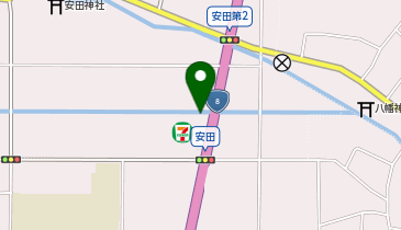 [EV]セブンイレブン丸岡下安田店の地図画像