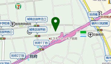 [EV]福岡市 城南区役所 別館の地図画像