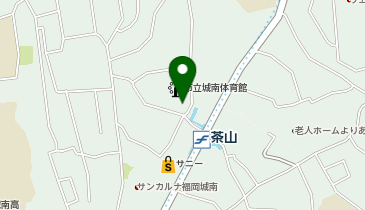 [EV]福岡市 城南体育館の地図画像