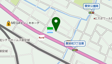 [EV]コインランドリーkireiの地図画像