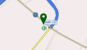 [EV]セブンイレブン岩間インター店の地図画像