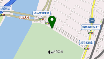 [EV]浜寺公園第1駐車場の地図画像