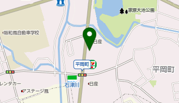 [EV]セブンイレブン堺平岡町店の地図画像