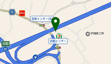[EV]セブンイレブン志和インター店の地図画像