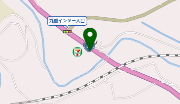 [EV]セブンイレブン九重インター店の地図画像