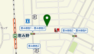 [EV](同)ULTRAパートナーズ 恵み野駅前ビルの地図画像